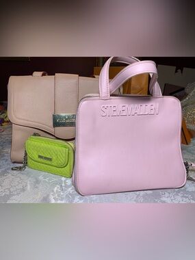 3 Authentic Steve Madden Purse & Mini wallet triple set!